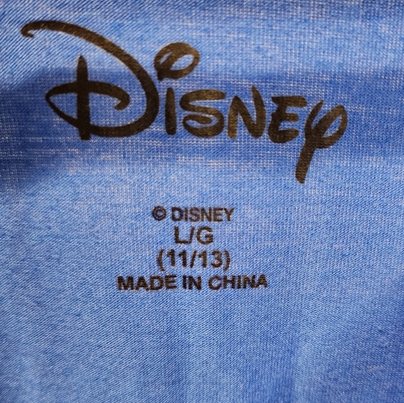 DISNEY women's Tie Dye Lose Crop top size L - Picture 4 of 8